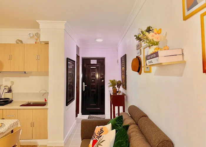 アパート Attractive With Luxury Bed Good For 1-4pax High Speed Wifi With Netflix Free Pool & Parking *