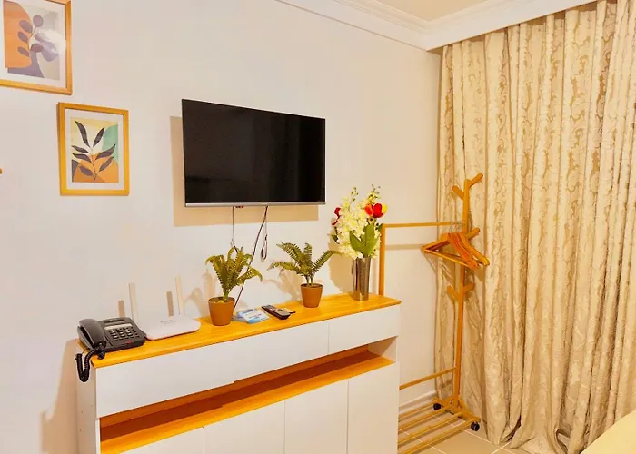 アパート Attractive With Luxury Bed Good For 1-4pax High Speed Wifi With Netflix Free Pool & Parking
