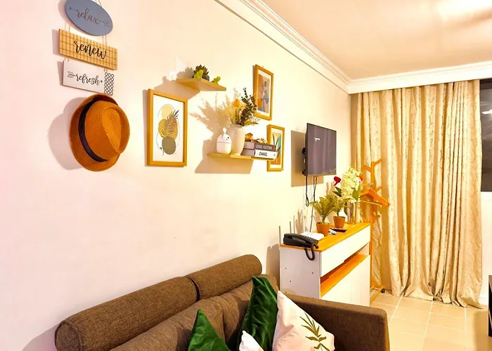 Attractive With Luxury Bed Good For 1-4pax High Speed Wifi With Netflix Free Pool & Parking