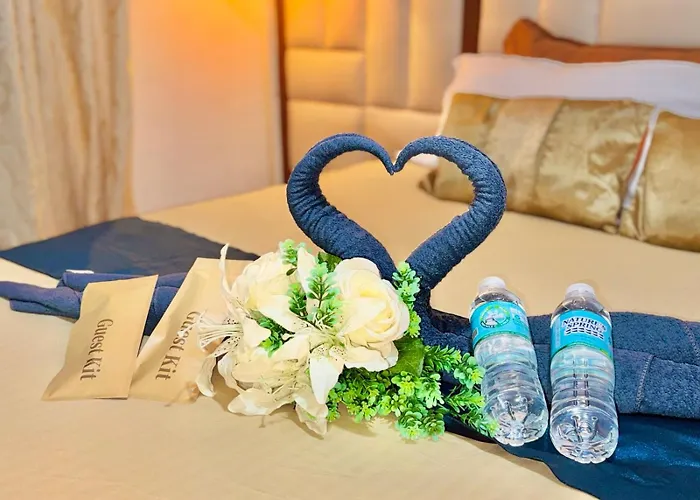 アパート Attractive With Luxury Bed Good For 1-4pax High Speed Wifi With Netflix Free Pool & Parking